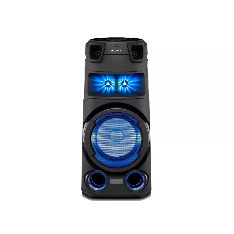 Coluna de festa Sony MHC-V73D High Power Bluetooth® com som de festa omnidirecional e luz