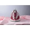 Gorenje SIH3000RBC ferro de engomar a vapor, 3000 W, base cerâmica, depósito de água de 350 ml, vapor 40 g/min, 1,6 kg, vermelho/branco