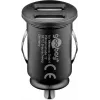 Goobay 58912 carregador de automóvel USB duplo, 2 x USB-A, 3,1 A, preto