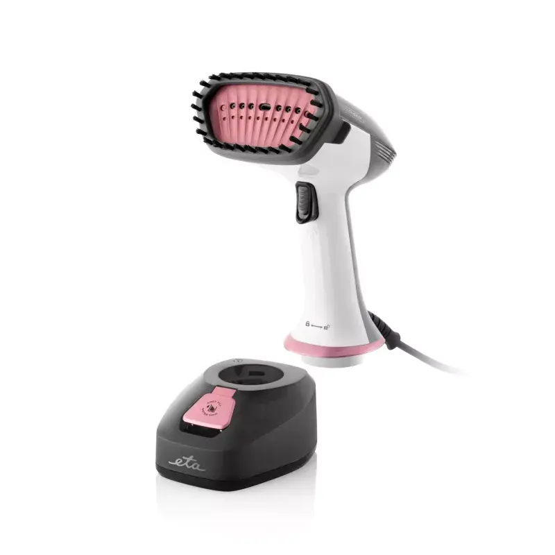 ETA Stephany ETA227090000 vaporizador de roupa de mão, 1400 W, 0,38 l, 25 g/min, branco/preto