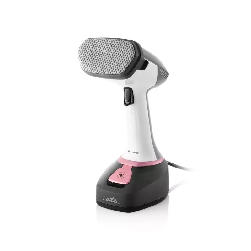 ETA Stephany ETA227090000 vaporizador de roupa de mão, 1400 W, 0,38 l, 25 g/min, branco/preto