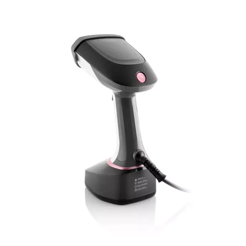 ETA Stephany ETA227090000 vaporizador de roupa de mão, 1400 W, 0,38 l, 25 g/min, branco/preto