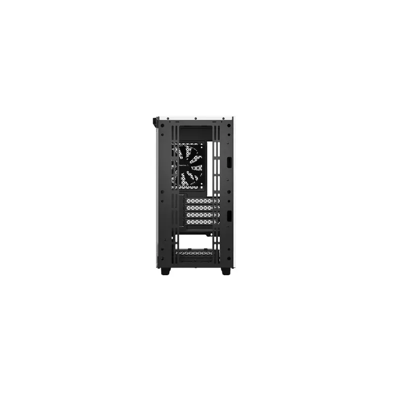 DeepCool MACUBE 110 WH caixa de PC Midi Tower, mATX, vidro temperado, cooler de CPU de 165 mm, 2 x 3,5" + 2 x 2,5" baias, branca