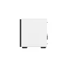 DeepCool MACUBE 110 WH caixa de PC Midi Tower, mATX, vidro temperado, cooler de CPU de 165 mm, 2 x 3,5" + 2 x 2,5" baias, branca