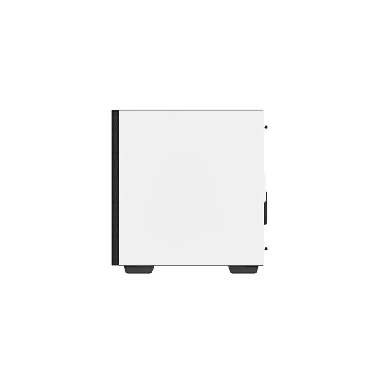 DeepCool MACUBE 110 WH caixa de PC Midi Tower, mATX, vidro temperado, cooler de CPU de 165 mm, 2 x 3,5" + 2 x 2,5" baias, branca