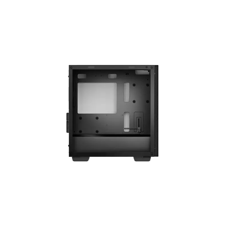 DeepCool MACUBE 110 WH caixa de PC Midi Tower, mATX, vidro temperado, cooler de CPU de 165 mm, 2 x 3,5" + 2 x 2,5" baias, branca