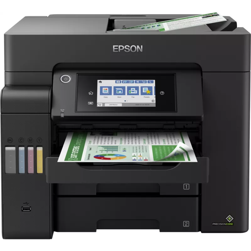 Multifunções Epson EcoTank L6550 Jato de tinta Impressão a cores, 4800x2400 DPI, A4, Wi‑Fi, Ethernet