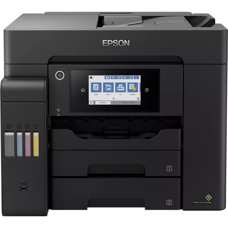 Multifunções Epson EcoTank L6550 Jato de tinta Impressão a cores, 4800x2400 DPI, A4, Wi‑Fi, Ethernet