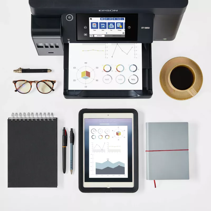 Multifunções Epson EcoTank L6550 Jato de tinta Impressão a cores, 4800x2400 DPI, A4, Wi‑Fi, Ethernet