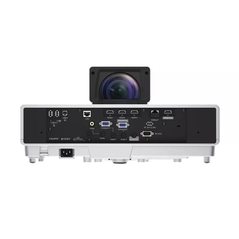 Epson EB-800F projetor laser 3LCD de ultracurta distância, Full HD 1080p, 5000 lm, 16:9, branco
