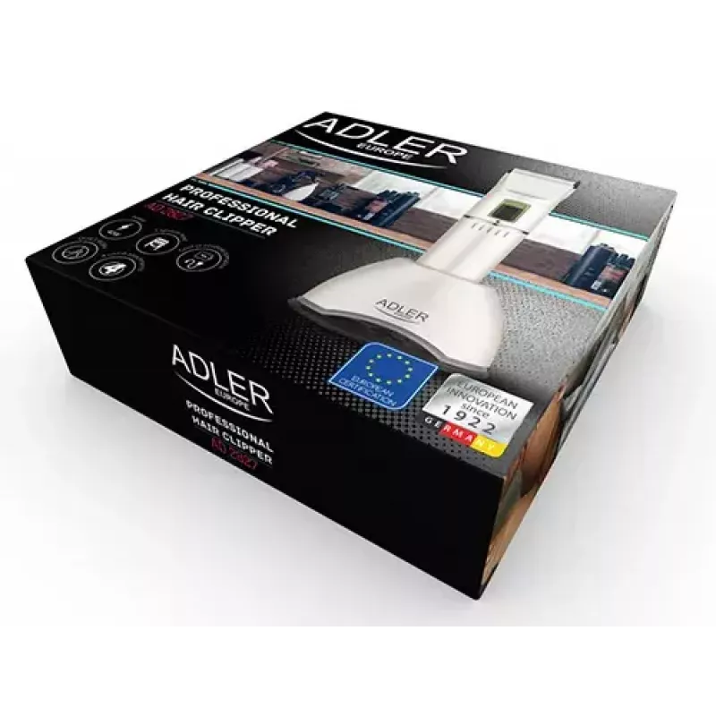 Máquina de cortar cabelo Adler AD 2827 Preto Branco