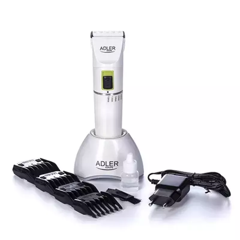 Máquina de cortar cabelo Adler AD 2827 Preto Branco
