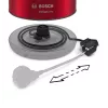 Chaleira Bosch TWK3P424 1,7 L 2400 W Cinzento, Vermelho