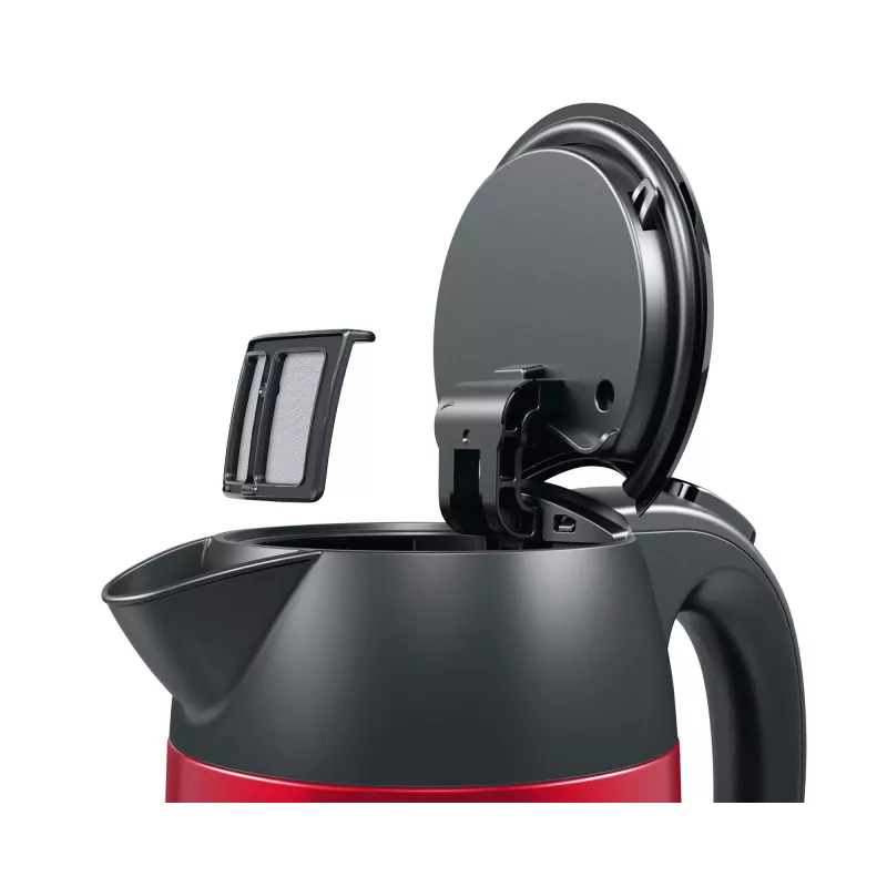 Chaleira Bosch TWK3P424 1,7 L 2400 W Cinzento, Vermelho