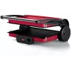 Grelhador de contacto Bosch TCG4104 — 2000 W, retangular, termostato regulável, superfície de grelhar 328×238 mm, vermelho