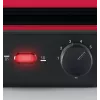 Grelhador de contacto Bosch TCG4104 — 2000 W, retangular, termostato regulável, superfície de grelhar 328×238 mm, vermelho