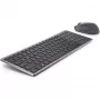 Teclado e rato sem fios Dell KM7120W Bluetooth cinzento titânio teclado compacto rato ergonómico