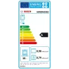 Fogão independente Bosch Serie 4 HKR39A250U, placa vitrocerâmica 4 zonas, forno 66 L, aço inoxidável, 600 mm