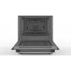 Fogão independente Bosch Serie 4 HKR39A250U, placa vitrocerâmica 4 zonas, forno 66 L, aço inoxidável, 600 mm