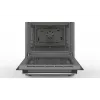 Fogão independente Bosch Serie 4 HKR39A250U, placa vitrocerâmica 4 zonas, forno 66 L, aço inoxidável, 600 mm