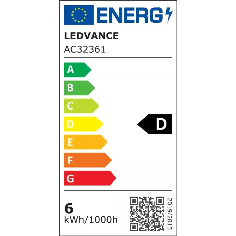 Lâmpada Osram Parathom Classic LED Filament 60, 6 W, E14, branco quente (2700 K), não regulável