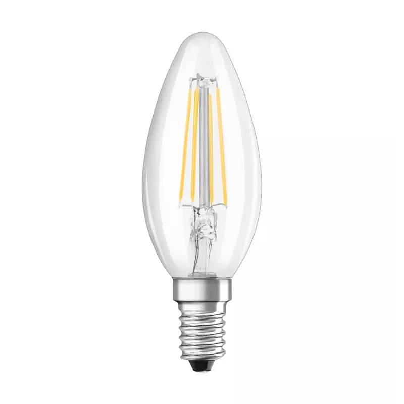 Lâmpada Osram Parathom Classic LED Filament 60, 6 W, E14, branco quente (2700 K), não regulável