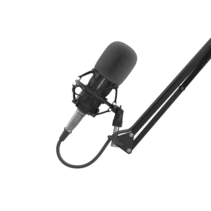 Microfone de estúdio GENESIS Radium 300 XLR preto