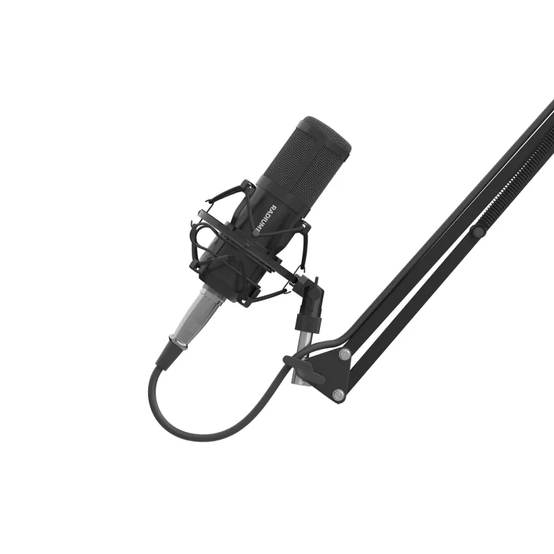 Microfone de estúdio GENESIS Radium 300 XLR preto