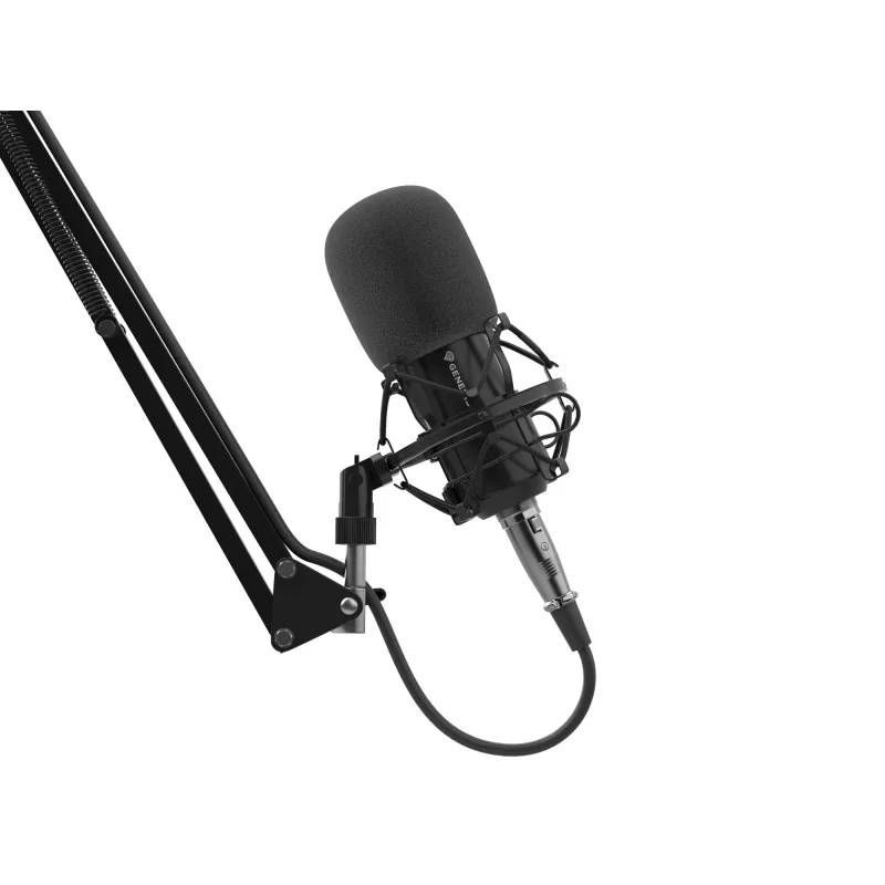Microfone de estúdio GENESIS Radium 300 XLR preto