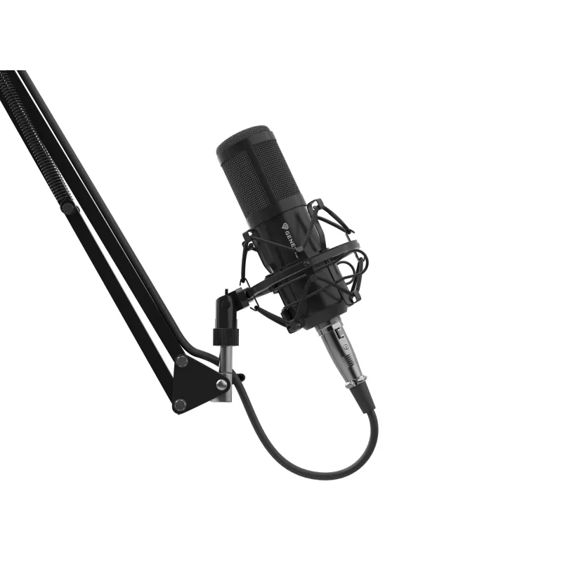 Microfone de estúdio GENESIS Radium 300 XLR preto