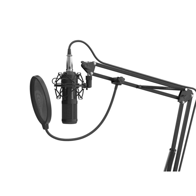 Microfone de estúdio GENESIS Radium 300 XLR preto