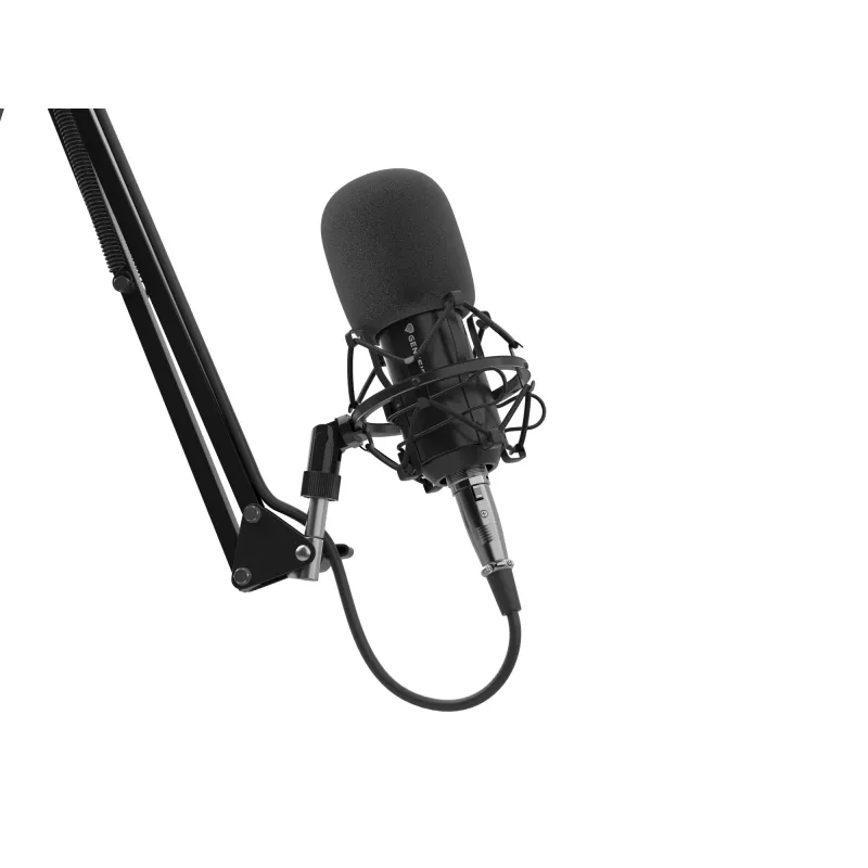 Microfone de estúdio GENESIS Radium 300 XLR preto
