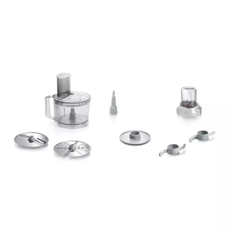 Robot de cozinha Bosch MCM3401M com motor de 800 W e taça de 2,3 L, preto/aço inoxidável