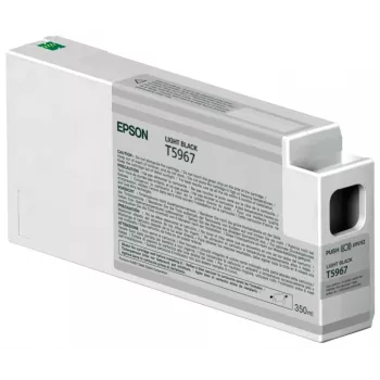 Epson embalagem individual preto claro T596700 UltraChrome HDR 350 ml, preto claro, tinta pigmentada, 350 ml, 1 unid.