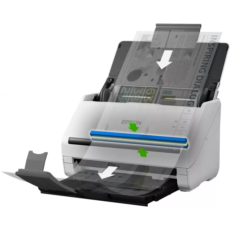 Digitalizador de alimentação automática Epson DS-770 II 600 x 600 dpi A4 branco