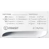 Máquina de lavar roupa Indesit MTWE 71252 WK EE de carregamento frontal 7 kg 1151 rpm branco