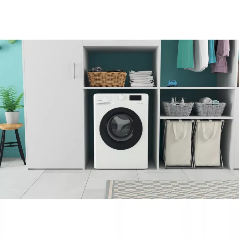 Máquina de lavar roupa Indesit MTWE 71252 WK EE de carregamento frontal 7 kg 1151 rpm branco