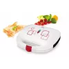 ETA Kvadro ETA415390000 sanduicheira, 700 W, para 2 sanduíches, antiaderente, branca
