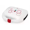 ETA Kvadro ETA415390000 sanduicheira, 700 W, para 2 sanduíches, antiaderente, branca
