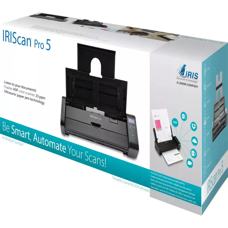 Digitalizador com ADF I.R.I.S. IRIScan Pro 5