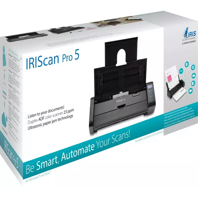 Digitalizador com ADF I.R.I.S. IRIScan Pro 5