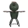 Grelhador kamado a carvão TUNABONE TunaBone Classic 21 polegadas tamanho M verde