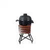 Grelhador kamado a carvão TUNABONE TunaBone classic 21 polegadas (tamanho M) cinzento escuro — câmara de 21 polegadas