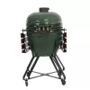 Grelhador kamado cerâmico TUNABONE Classic 23 polegadas (tamanho L) verde