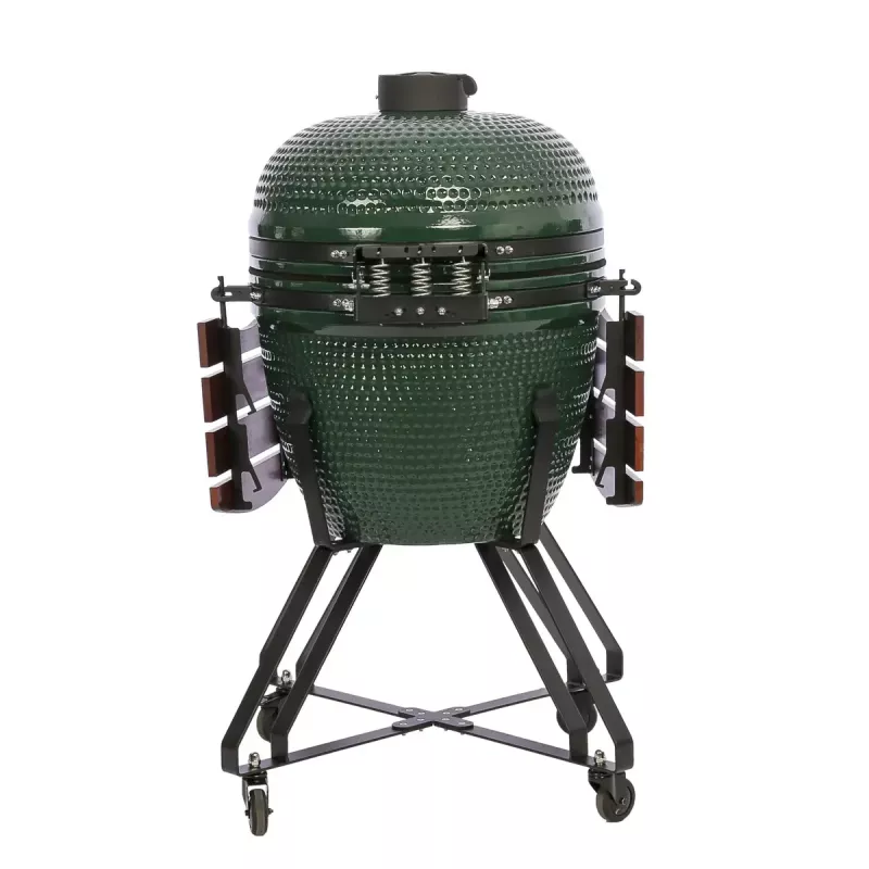 Grelhador kamado cerâmico TUNABONE Classic 23 polegadas (tamanho L) verde