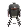 Grelhador kamado TUNABONE TunaBone Classic 23 polegadas (tamanho L) grelhador a carvão cerâmico, diâmetro de grelha 23 polegadas, cinzento escuro