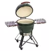 TunaBone Kamado Pro grelhador de cerâmica de 24 polegadas, tamanho L, verde (TBG24GREEN-02)