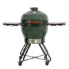 TunaBone Kamado Pro grelhador de cerâmica de 24 polegadas, tamanho L, verde (TBG24GREEN-02)