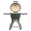 TunaBone Kamado Pro grelhador de cerâmica de 24 polegadas, tamanho L, verde (TBG24GREEN-02)