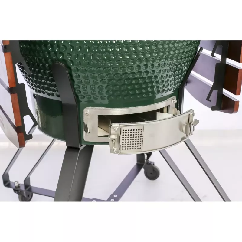 TunaBone Kamado Pro grelhador de cerâmica de 24 polegadas, tamanho L, verde (TBG24GREEN-02)